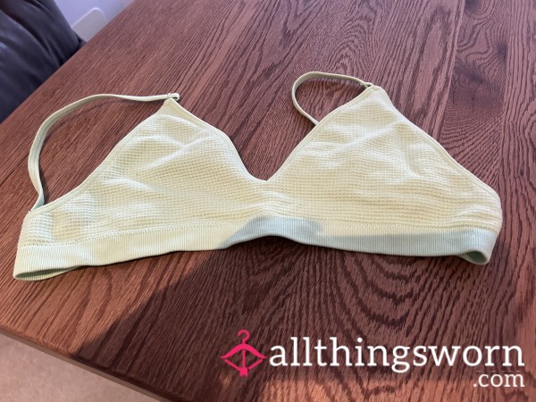 Gym Bra Lime Green