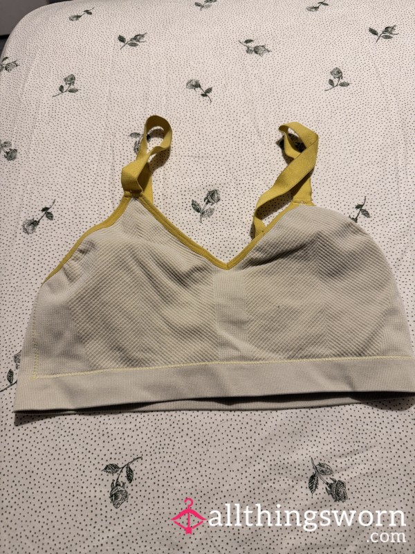 Gym Bra Yellow