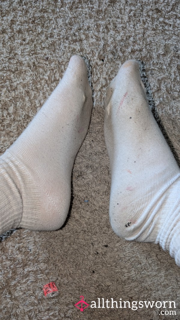 Gym Crew Socks. Very Dirty