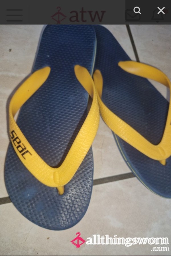 Gym Flip Flops 4 Years Old !