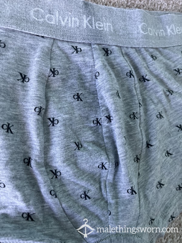 Gym Found Sweaty Calvin Klein Boxers Size M