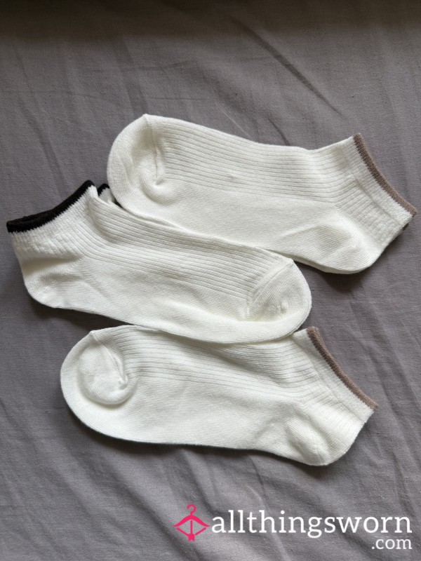 Gym Girls Trainer Socks💦-Pick Your Pair🤎