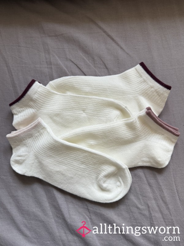 Gym Girls Trainer Socks💦 - Pick Your Pair🤍