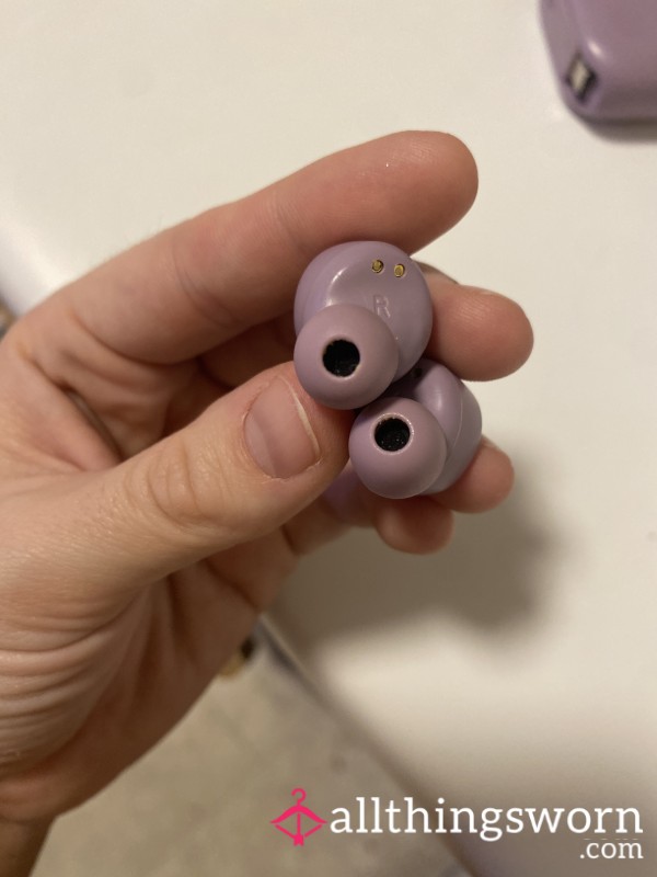 Gym Goddess Headphones- Worn Daily For Gym/naughty Fun- 1 Year Old- FREE SHIPPING