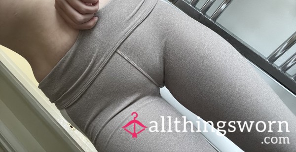 Gym Leggings No Panties On Sweat Session And Camel Toe
