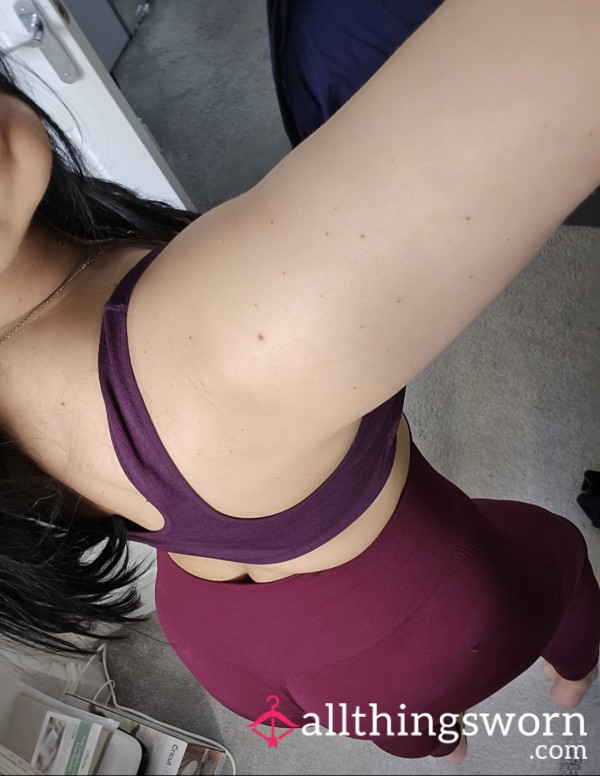 Gym Leggings One Day/workout Wear 2 Pics