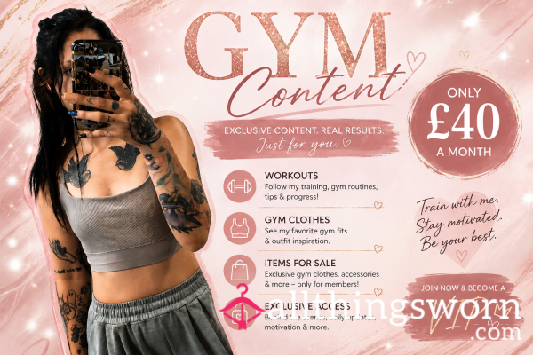 💪 Gym Membership – £40 Per Month