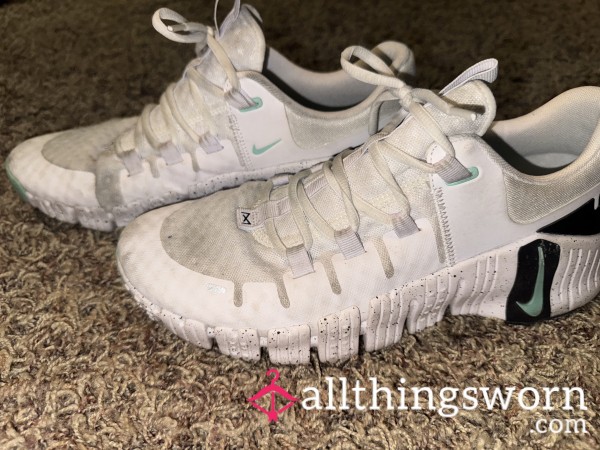 Worn Gym Nike Sneakers
