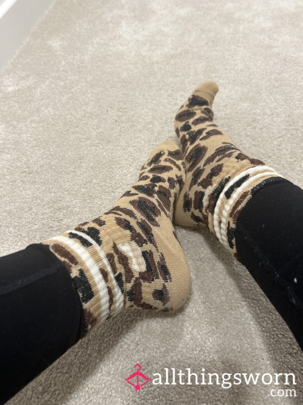 Gym Socks Been Worn All Day Very Sweaty!