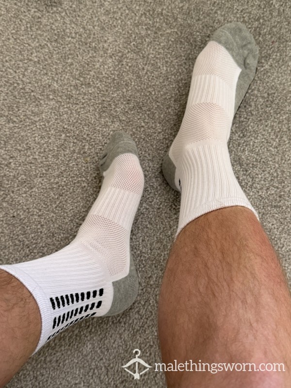 Gym Socks In Size Medium, Used. Can Tailor To However You Would Like Them.