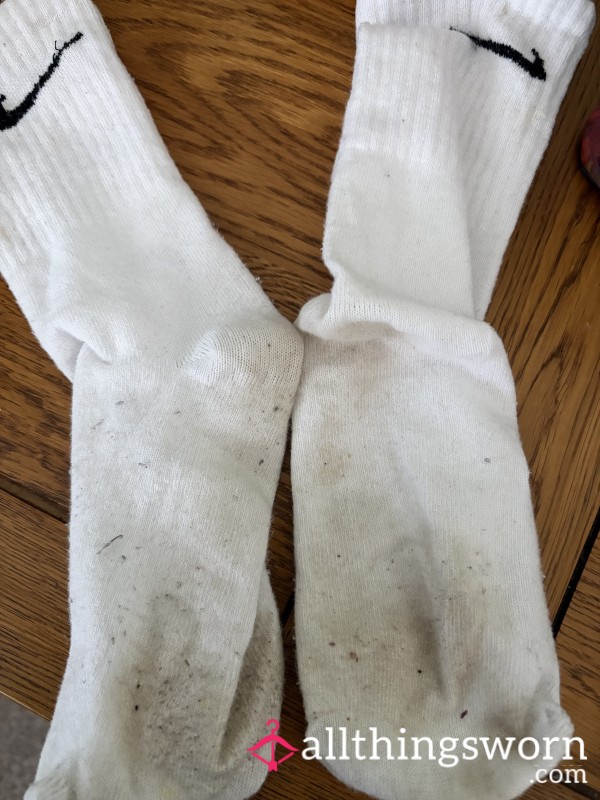 Gym Socks, Sweaty! Worn All Day