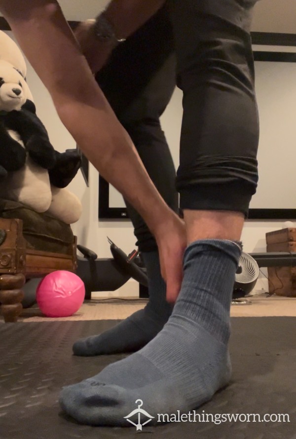 Gym Socks - Unwashed. Nike Navy