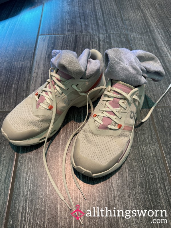 Gym Socks – Van Life Babe’s Daily Trainers, Light Sweat, Daily Scent