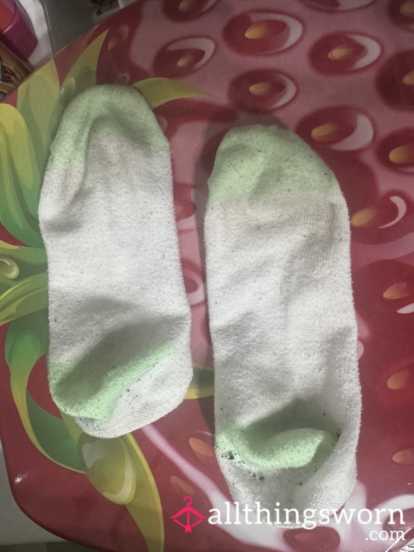 Gym Socks Worn All Day And To The Gym Extremely Sweaty And Smelly