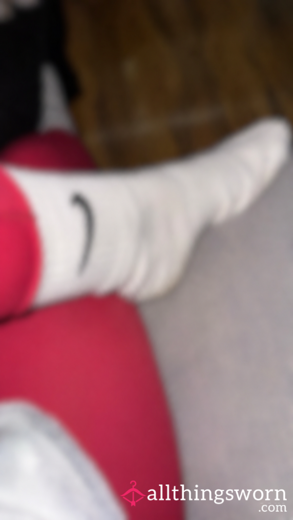 Gym Socks Worn For A Sweaty Cardio Session 💦