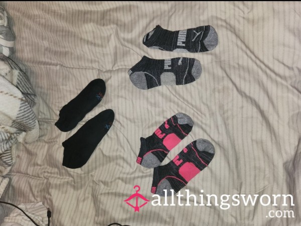 Gym Socks Worn To Order 2 For 30