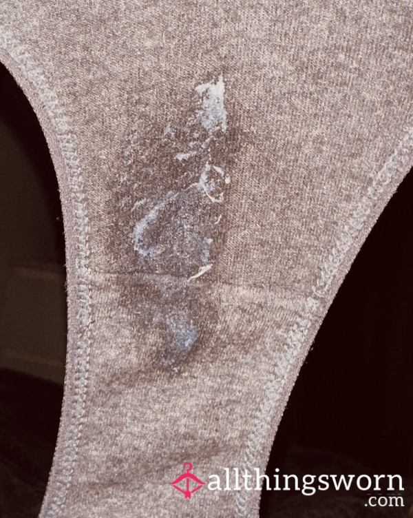 Gym Sweat And Discharge Panties