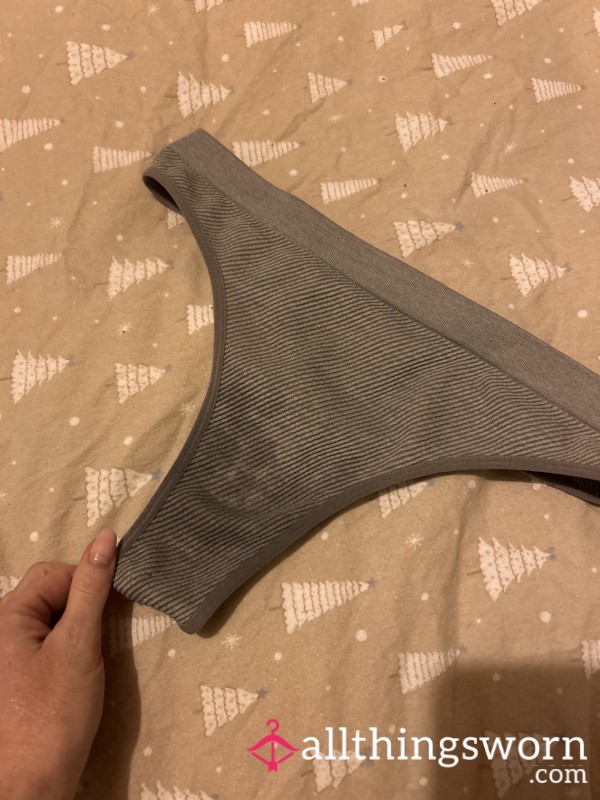 Gym Sweat Soaked Thong