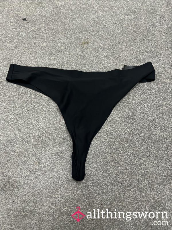 Gym Thong  Worn All Day Then Two Hours In The Gym Plenty Of Juice To Be Seen 😜