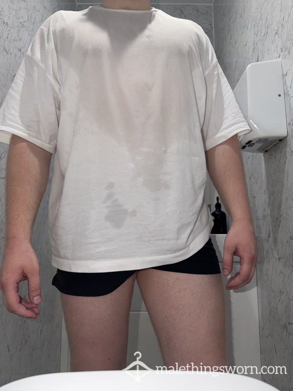 Gym Toilet. Check Out My Sweat And Pi*s 😈