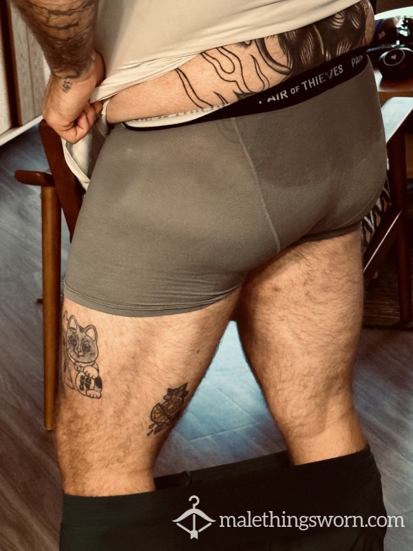 Gym Worn Boxer Briefs