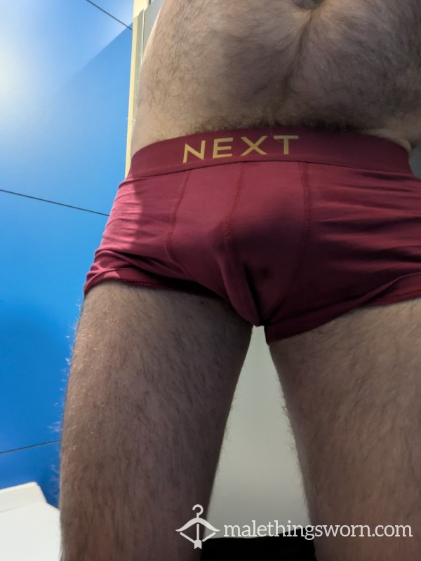 Gym Worn Hipster Boxers, Sweaty (and More!)