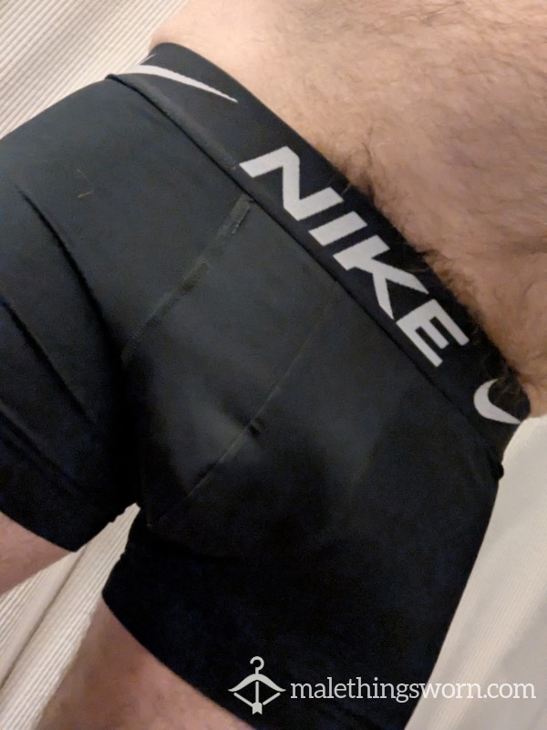 Gym Worn Nike Boxers... Sweaty, C*m Rag