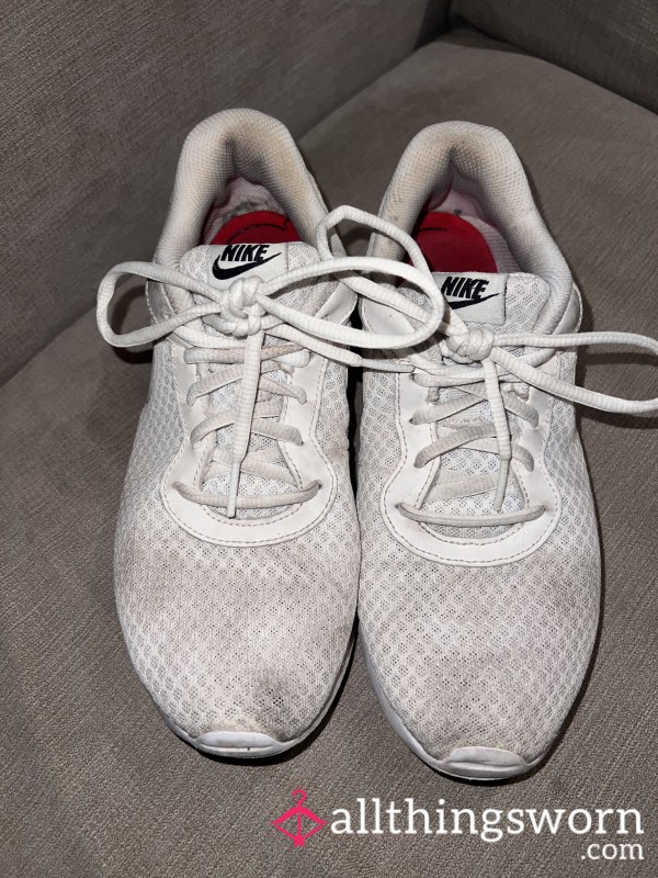Gym Worn Nike Trainers - Visibly Worn, Strong Scent. Owned For 4 Years