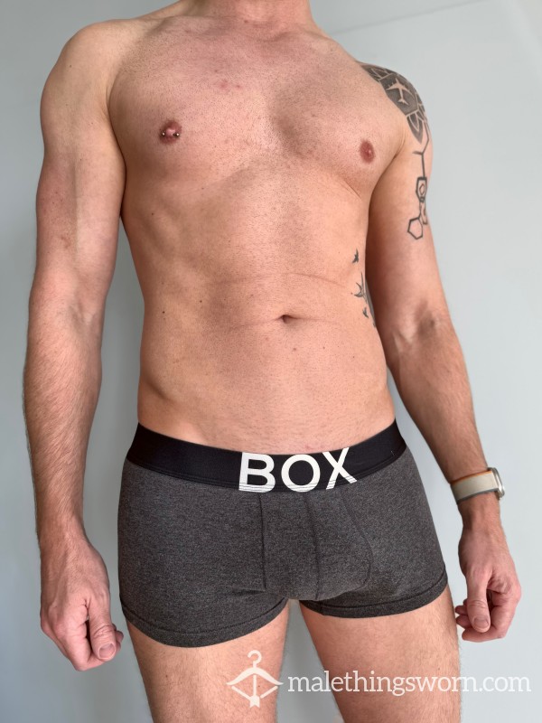 Gym-worn Sweaty BOX Boxers