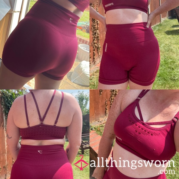 Gymshark Shorts And Bra