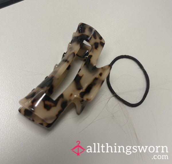 HAIR BAND AND CLAW CLIP 🫶🏻 WITH FRESH HAIR 😈