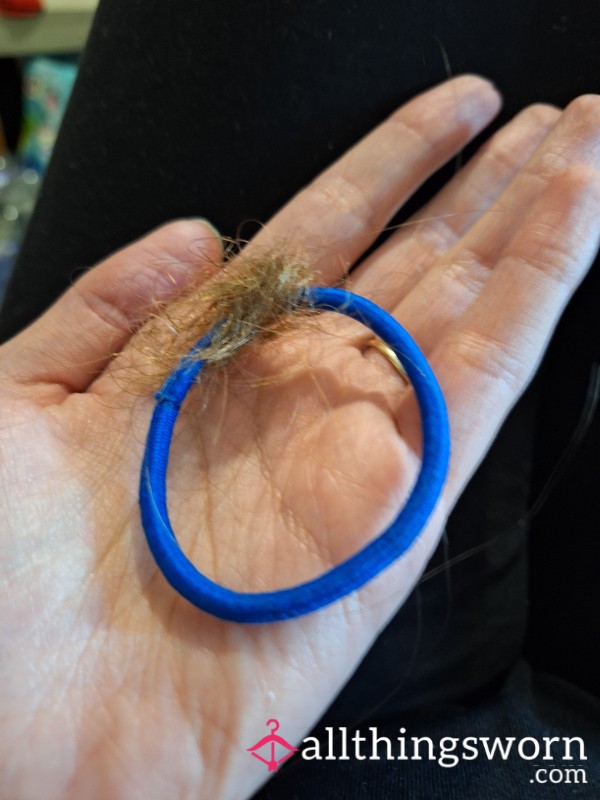 Hair Band With Lots Of My Beautiful Long Hair Used Hair Bobble