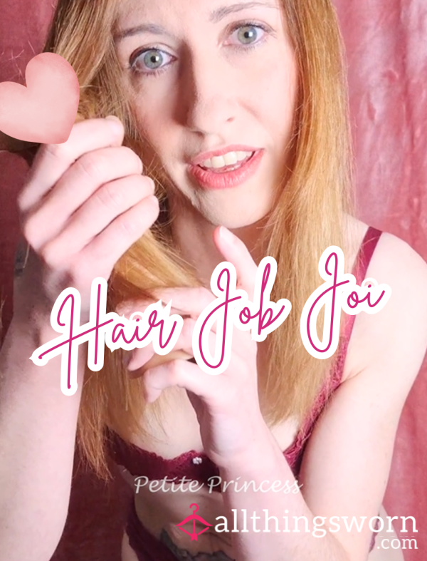 Hair Job JOI 🪮🍆