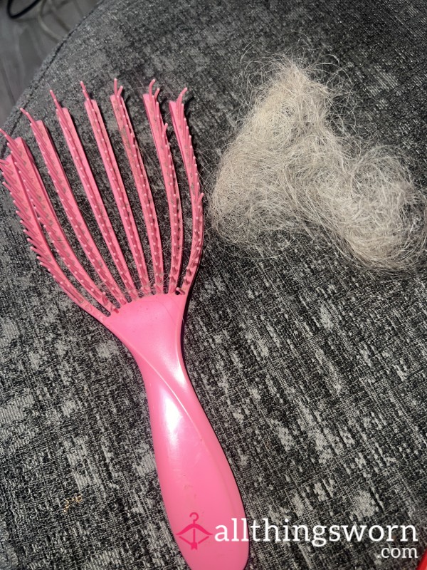 Blonde Hair Off Pink Flexi Brush