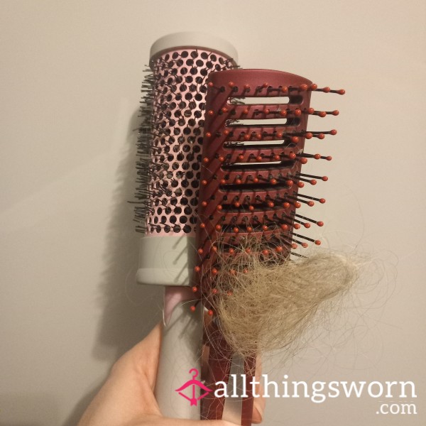 Hairs From My Hairbrushes, 3 Days Of Brushing