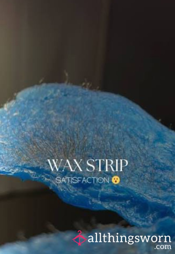 Hairy Brazilian Wax Strips (including Labial Hair)