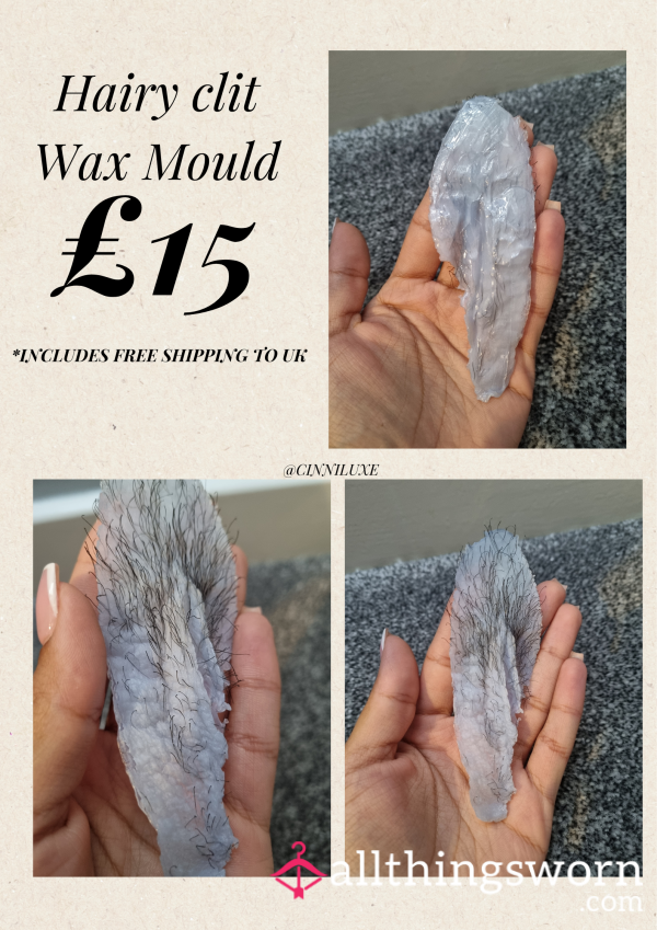 Hairy Clit Wax Mould 😈