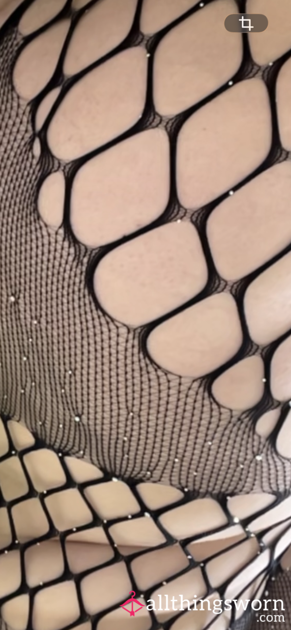 Hairy MILF In Fishnet… Can You Handle It?