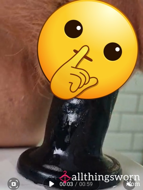 Hairy Pu**y Black Di**o Ride!!