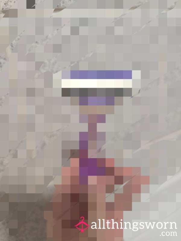Hairy Used Razor