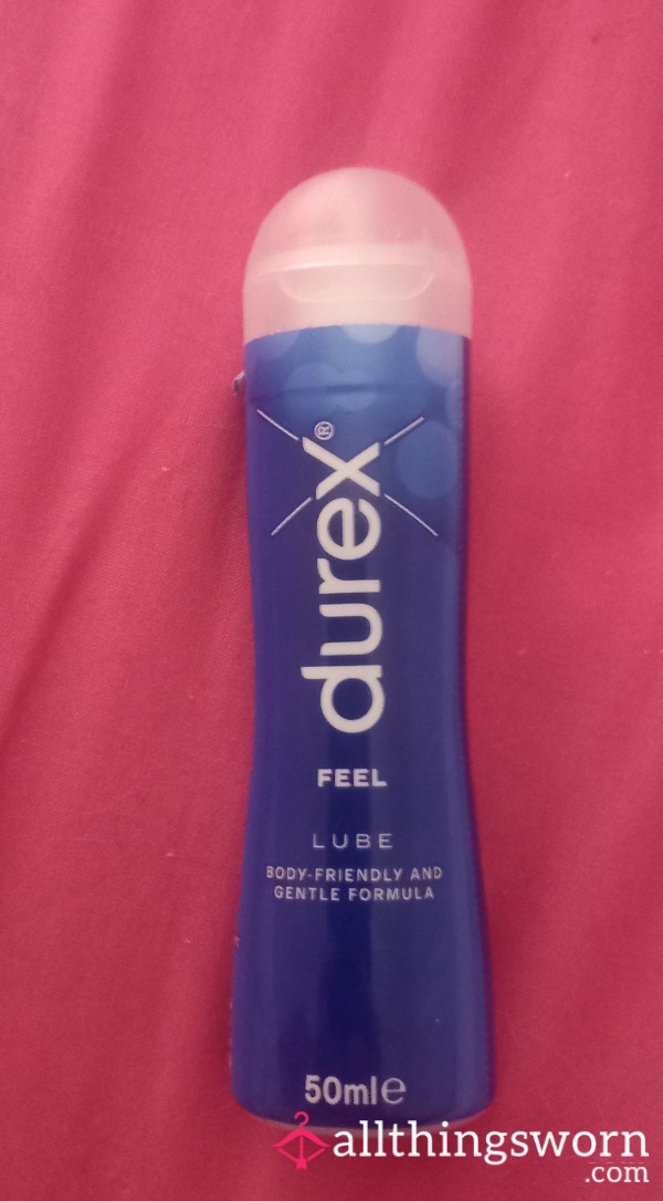 Half Bottle Durex Lube,bottle Used To Pleasure 😺