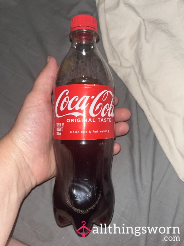 Half Drank Coca Cola