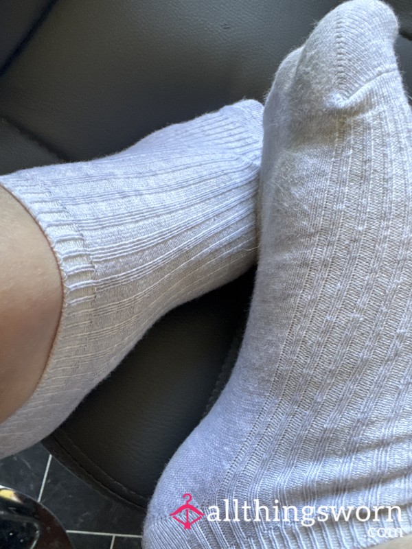 Half Sport Socks Worn All Day