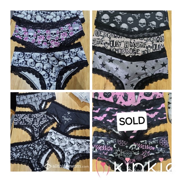 Halloween Panty Sale