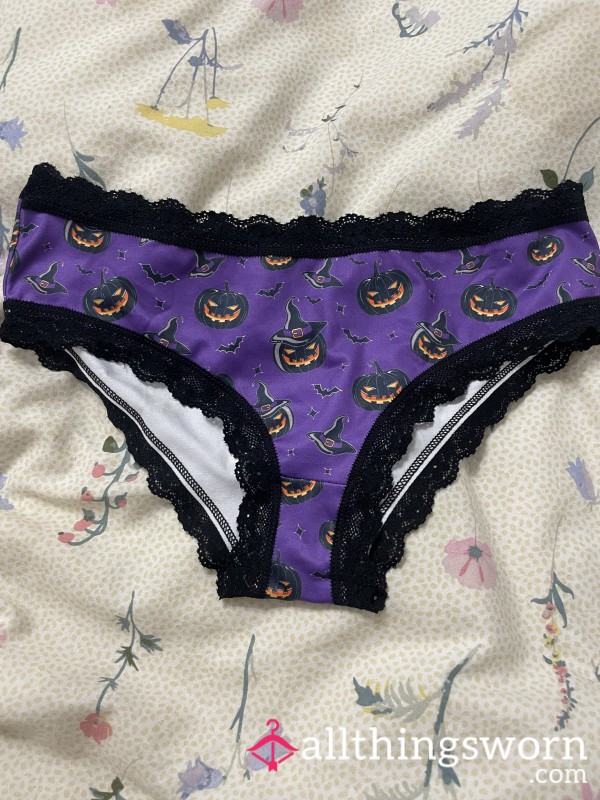 Halloween Purple Full Back Panties 💜