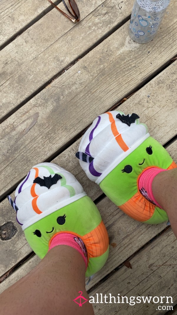 Halloween Squishmallow Slippers