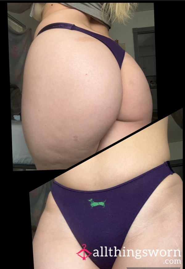 Halloween Thong! Frankenweenie In Purple VS