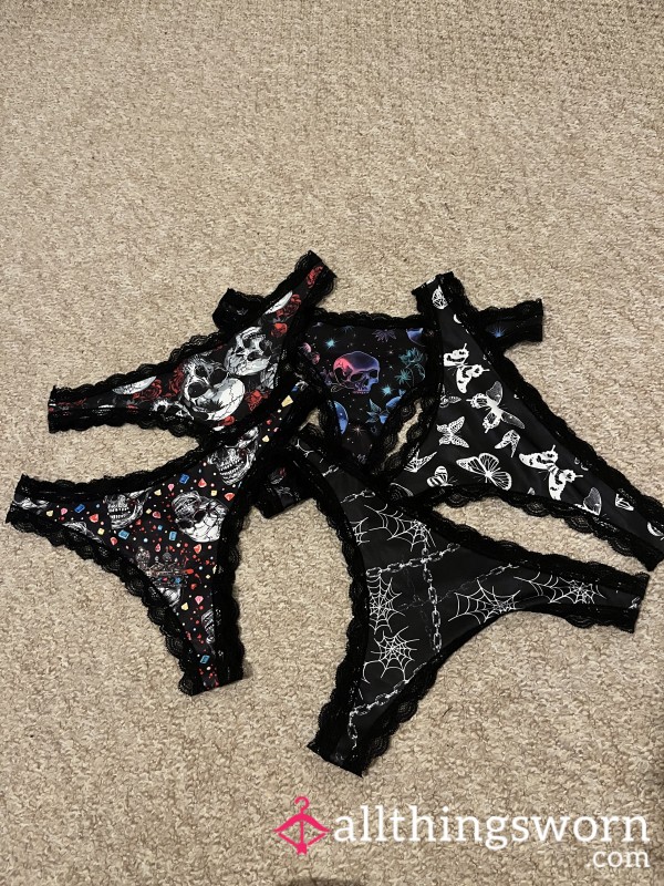 Goth Thongs 🕸️🕷️