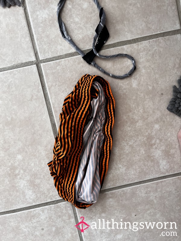 Hamper Panties And Halloween Shorts