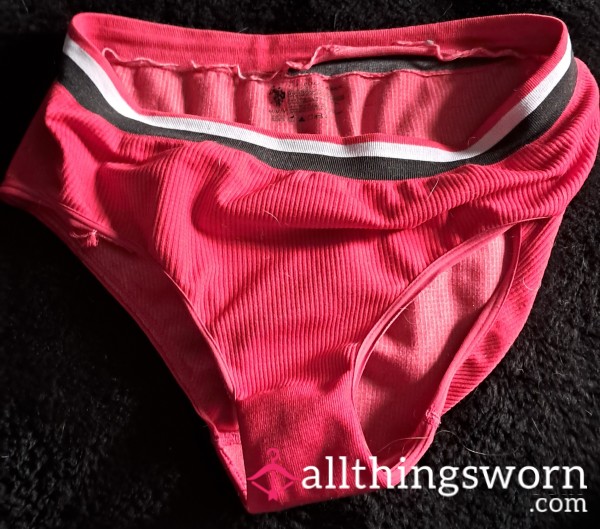 **LAST CHANCE!!** Hamper Panties, Full Of Scent!  Worn Several Days Then Bagged.  Size MEDIUM.